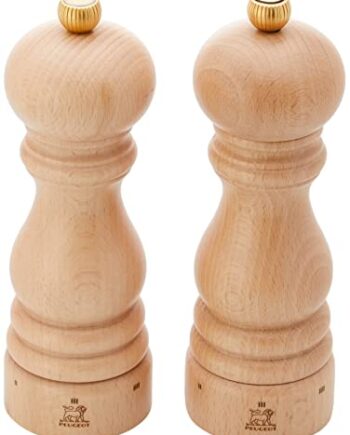 Peugeot Paris Mühlen-Set Pfeffer/Salz, Mahlgradeinstellung u'Select, Höhe: 18 cm, Holz, Natur, 2/23386