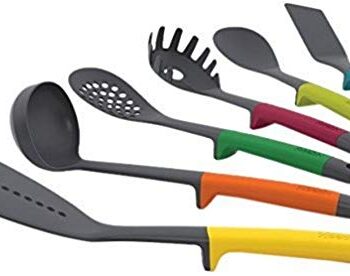 Joseph Joseph 10119 Elevate Küchenhelfer Set 6-teilig, Nylon 39.5 x 33 x 6.5 cm 6 Einheiten, Mehrfarbig