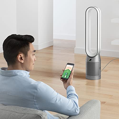 Dyson - Purifier Cool TP07 inteligentny oczyszczacz powietrza i wentylator (biały/srebrny) - obrazek 3