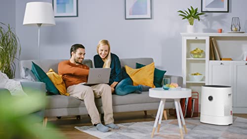 BONECO Oczyszczacz powietrza oczyszczacz powietrza W220 – 2 różne poziomy mocy – do pomieszczeń o powierzchni do 50 m² biały - obrazek 6