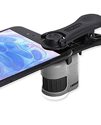 Carson MicroMini 20x Mikroskop Kieszonkowy z Podświetleniem LED, Wbudo