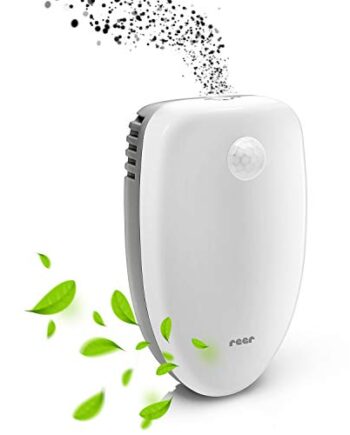 reer PureAir oczyszczacz powietrza  skuteczna dezynfekcja powietrza w pomieszczeniu z aktywnym tlenem i światłem UV-C  technologia kliniczna  usuwa 99 9% zarazków w powietrzu