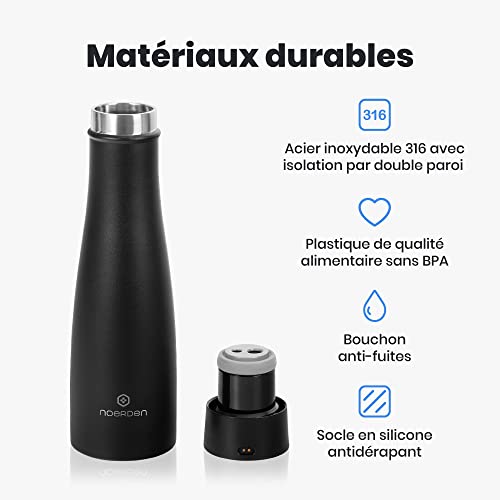 NOERDEN Liz 480 mL – Smart Bottle - Schwarz - obrazek 6