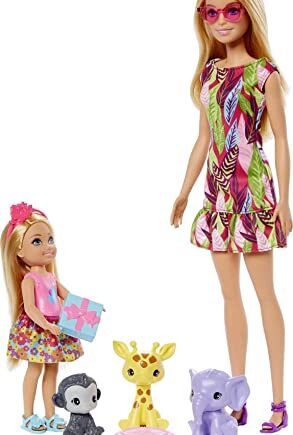 Mattel - Barbie Chelsea The Lost Birthday Pets and Accessories