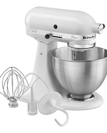 Kitchenaid Classic Robot Kuchenny, Biały/Srebrny, 4.3 l