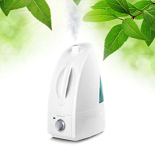 medisana AH 660 Nawilżacz powietrza ultradźwiękowy oczyszczacz powietrza do pomieszczeń do 30m² nebulizator do sypialni pokoju dziennego przeciw suchemu powietrzu 4 5 litra
