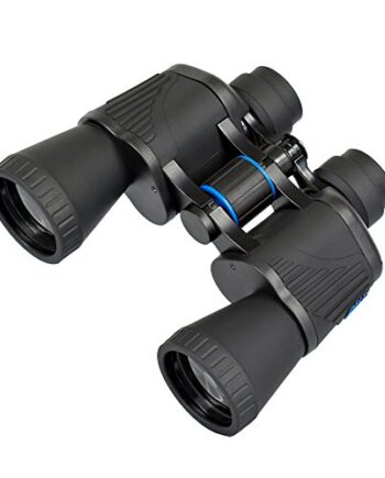Delta Voyager II Binoculars, Black, 12 x 50