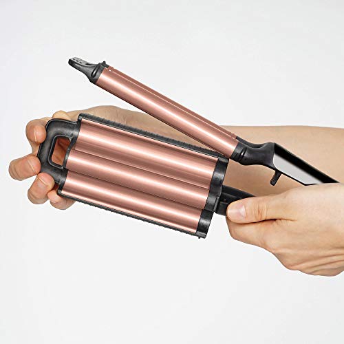 Imetec Bellissima My Pro Beach Waves GT20 400 Haarglätter, glätteisen, Keramikbeschichtung, breite und enge Wellen, natürlicher Effekt, 3 Stufen Temperatur 160 ° C - 200 ° C - obrazek 5