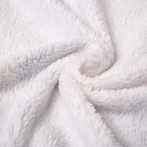 UFOORO Prezenty dla córki na urodziny, narzuta flanelowa z motywem poczty lotniczej, koc, dla osoby chorej, prezent dla córki od taty - obrazek 3