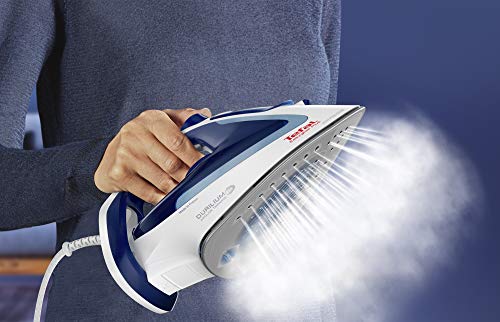 Tefal FV5736 Easygliss Dampfbügeleisen (2500 Watt, extra Dampfstoß: 220 g/Min., Tankfüllmenge: 270 ml) blau/weiß - obrazek 2