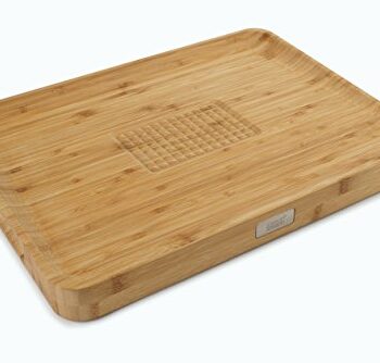 Joseph Joseph Cut & Carve - Multifunktionsschneidebrett, groß - Bambus