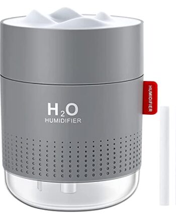 Vintoney nawilżacz powietrza do sypialni  500 ml  USB  ultradźwiękowy  cichy  przenośny  do domu  jogi  biura  2 filtry