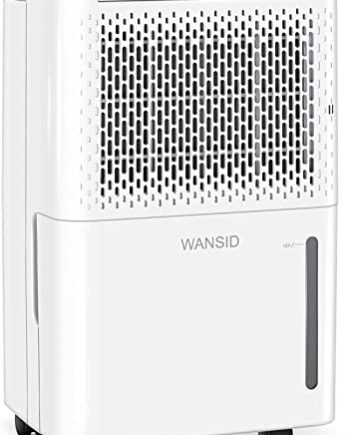 2000 Sq.Ft Dehumidifiers with Auto Drain or Manual Drainage Intelligent Humidity Control  Water Full Auto Shut Off Function for Home Basements Bedroom Bathroom