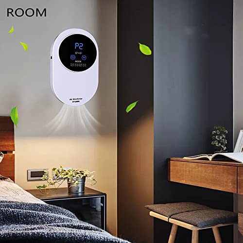 Ysislybin Oczyszczacz powietrza 5 V z 4 trybami oczyszczacz powietrza USB do domu samochodu zoomu kuchni i palaczy do sypialni ozonu i jonu ujemnego – sterylizacja i dezodoracja - obrazek 5