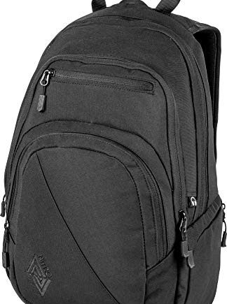 Nitro Plecak Stash, Czarny (True Black), 49 centimeters, Wygodny pleca
