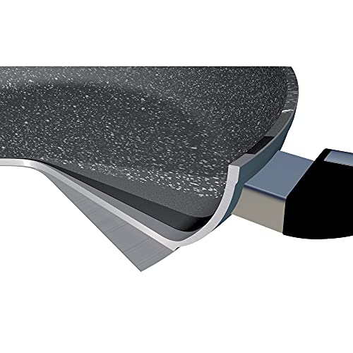 Moneta Yes (Zeus 2.0) SERVIERPFANNE 28 cm, Aluminium, Rot - obrazek 4