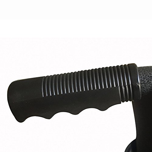 Mobiclinic, Model S230 Sevilla, Wózek inwalidzki dla osób niepełnosprawnych, wózek tranzytowy, składany, ortopedyczny, podnóżek, podłokietnik, kolor czarny, siedzisko 40 cm - obrazek 4