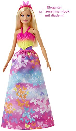 Barbie, Dreamtopia Baśniowe Przebieranki Zestaw Prezentowy Z Lalką I 3 Strojami GJK40 - obrazek 6