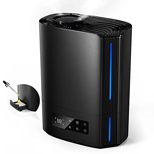 CONOPU Nawilżacz powietrza 6 l ultradźwiękowy nawilżacz powietrza o stałej temperaturze do użytku domowego z trzema trybami cichy nawilżacz powietrza z wieloma trybami wilgotności i funkcją czasu