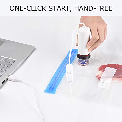 Elektryczna Automatyczna Pompa Próżniowa ABS Zasilana Przez USB Maszyna do Odsysania Próżniowego do Ubrań Podróże do żywności Przestrzeń Domowa 3 1x1 2 Cala - obrazek 8