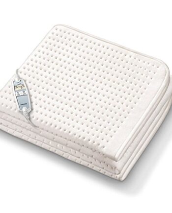 Beurer UB 100 Cosy Spann-Wärmeunterbett, extra weich, zwei separate Temperaturzonen, Sicherheitssystem