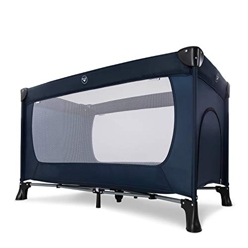 Hauck 603604 Dziecięce Łóżeczko Turystyczne, Granatowy, Do 15 kg - obrazek 9