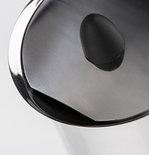 Barazzoni die Espressokocher 6 Tassen, Aluminium, Grau, 11.3 x 14.8 x 19.7 cm - obrazek 9