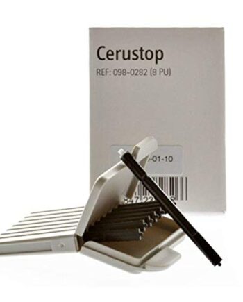 Cerustop Ochraniacze na Wosk, Kompatybilny z Większością Aparatów Słuchowych Widex, Phonak i Unitron, 80 Sztuk