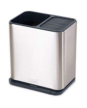 Joseph Joseph 85136 Messer- und Küchenutensilbehälter 18 x 13 x 20 cm Edelstahl