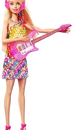 Barbie Big City Big Dreams Barbie Malibu Lalka blondynka (29 cm) z muz