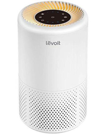 Levoit Oczyszczacz powietrza H13-HEPA filtr dla alergików usuwa 99 97% pyłków dymu zapachów sierści zwierząt 3 stopnie dmuchawy timer 2/4/8 h tryb cichego snu i światło nocne Vista200