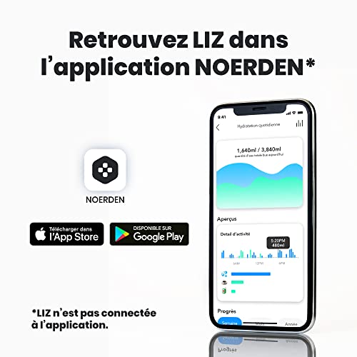 NOERDEN Liz 480 mL – Smart Bottle - Schwarz - obrazek 5