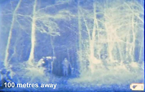 Nightfox 100V - Cyfrowa lornetka noktowizyjna na podczerwień - z funkcją zoom 3x20 - szeroki ekran - obrazek 2