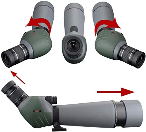 Gosky ED Luneta punktowa z podwójną ostrością z 20-60 x 80 mm z adapterem do smartfona, punktami z bardzo niskim rozproszeniem, idealna do obserwacji ptaków, strzelania do celu, polowania, krajobrazu dzikiej przyrody - obrazek 3