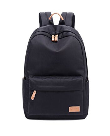 Joymoze Klasyczny, jednokolorowy, wodoszczelny plecak szkolny dla nast