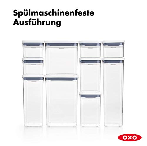 OXO Good Grips POP-Behälter – luftdichte, stapelbare Aufbewahrungsbox mit Deckel für Lebensmittel – 1,6 l für Kaffee und mehr - obrazek 3
