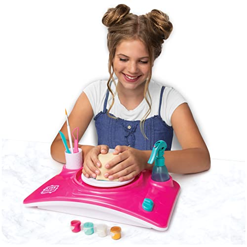 Cool Maker Pottery Cool Töpferstudio - Töpfern leicht gemacht mit Formhilfe und lufttrocknendem Ton, für Kinder ab 8 Jahren - obrazek 8