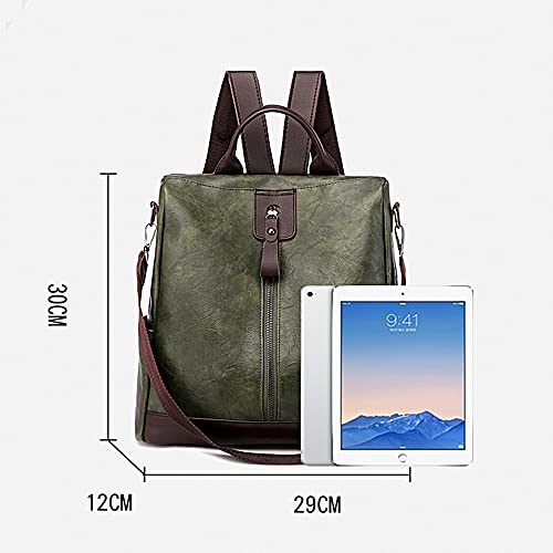 GLÜCKZEI Plecak damski, plecak antykradzieżowy, wielofunkcyjna torba na ramię, tornister szkolny - obrazek 4