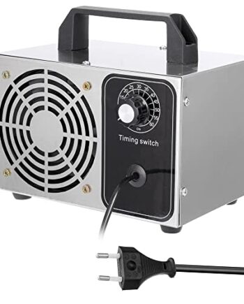 Geevorks Generator Ozonu 32000 mg/h 0-60min Oczyszczacz Powietrza z Timerem Maszyna do Ozonu 220 V Filtr Powietrza Oczyszczacz do Domu Samochodu i Miejsc Publicznych itp.