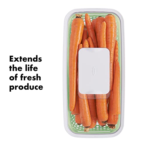 OXO Good Grips Greensaver-Frischhaltebox mit Deckel und Lüftung, groß – 4,7 l - obrazek 6