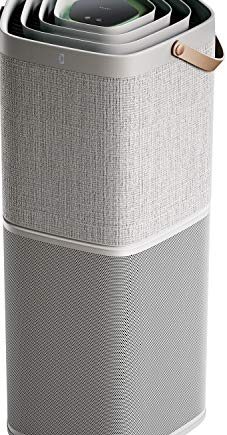 Oczyszczacz powietrza Electrolux Pure A9 PA91-604GY CADR 620m³/h  do 129m² wg Boverket Usuwa 99 9% bakterii unoszących się w powietrzu i 99 5% cząsteczek PM2 5  Tylko 17dB w trybie cichym  Jasnoszary