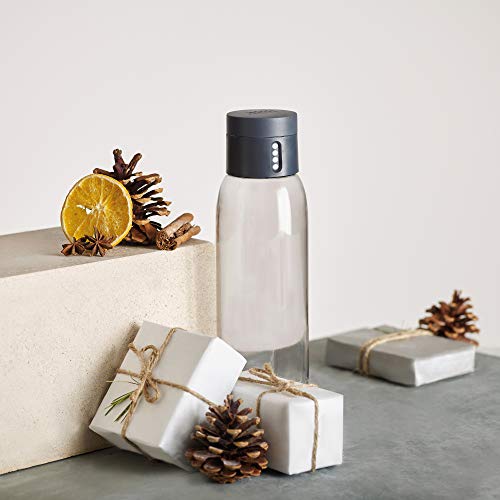 Joseph Joseph Dot - Trinkflasche mit Kontrollfunktion, 600 ml - grün - obrazek 2