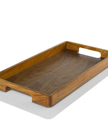 AdHoc ST21 Serviertablett Serve 60x31x5cm Akazien- / Walnussholz