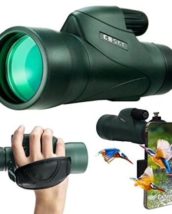 Gosky 12 x 55 High Definition teleskop i szybki uchwyt na smartfon - n