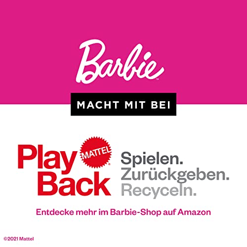 Barbie Dreamhouse Wymarzony Samolot z Lalką Pilotem Lalka z Akcesoriami, Wielokolorowy, Od 3 Lat, GJB33 - obrazek 3