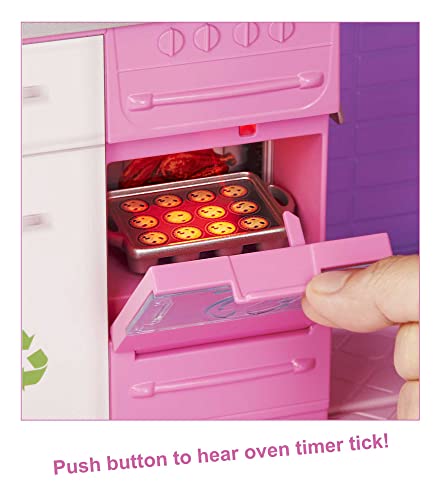 Barbie, Dreamhouse Idealny Domek Dla Lalek Z Nową Windą (Na Wózek Inwalidzki), Basenem I Zjeżdżalnią GNH53 - obrazek 7