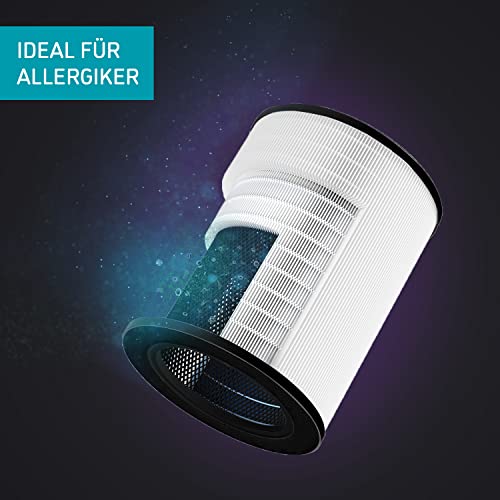 djive PURE 800 profesjonalny oczyszczacz powietrza i nawilżacz powietrza CADR 427 m³/h usuwa 99 995% z filtrem HEPA 14 UV-C filtr z węglem aktywnym i jonizatorem do 100 m² z aplikacją i Alexa bardzo cichy - obrazek 5