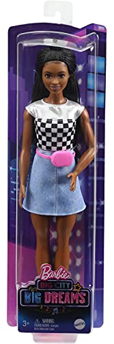 Barbie: Big City Big Dreams Barbie Brooklyn Lalka (29 cm) brunetka z w - obrazek 2