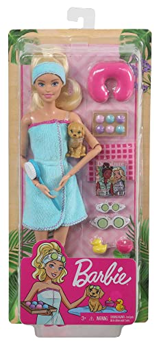 Barbie, Relaks W Spa Lalka + Akcesoria GJG55 - obrazek 2