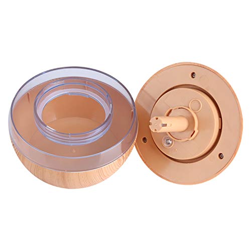 03 Wood Grain 300 ml dyfuzor oleju nawilżacz zapachowy dotykowy nawilżacz LED Whisper-Quiet nawilżacz powietrza oczyszczacz powietrza do domu do biura - obrazek 2